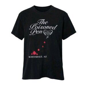 Poisoned Pen Scottsdale AZ T Shirt Gildan Heavy Cotton Graphic Tee Black Men’s L